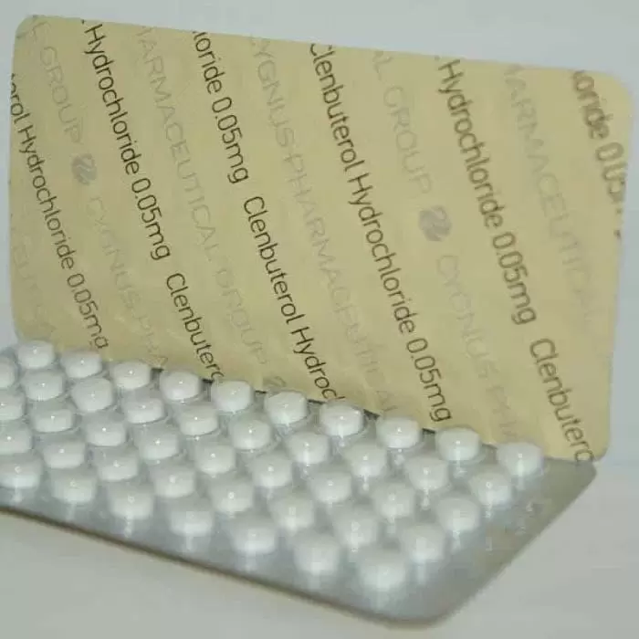 Clenbuterol CYGNUS 50mcg/tab - ЦЕНА ЗА 50ТАБ