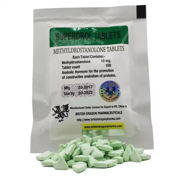Superdrol BD 10мг\таб 100таб.