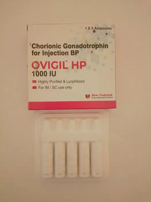 HCG OVIGIL HP 5000ЕД 5х1000IU\VIAL
