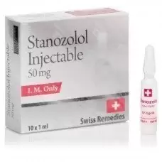 STANOZOLOL INJECTABLE Swiss Remedies (просрок) 50mg/ml 10 ампул