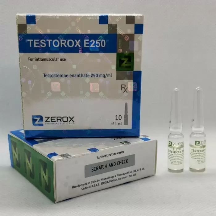 ZZEROX TESTOROX E 250MG/ML - ЦЕНА ЗА 1 АМПУЛУ