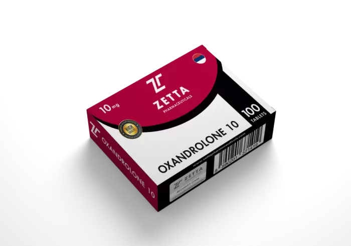 Oxandrolone ZETTA 10mg/tab - ЦЕНА ЗА 100 ТАБ