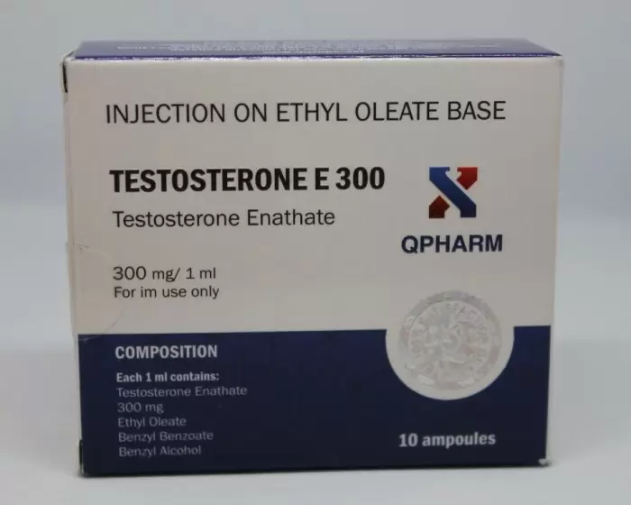 QPHARM TESTOSTERONE E 300MG/ML - ЦЕНА ЗА 1 АМПУЛУ