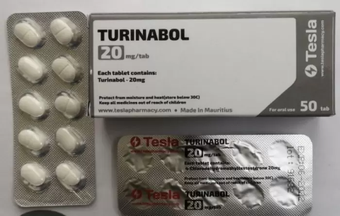 TESLA TURINABOL 20MG/TAB - ЦЕНА ЗА 50ТАБ