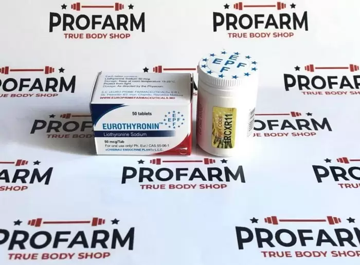 Т3 тироксин EPF EUROTHYRONIN 50MCG/TAB - ЦЕНА ЗА 50 ТАБ