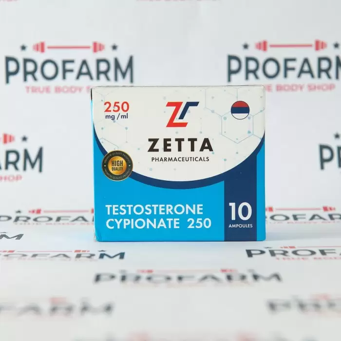 TESTOSTERONE CYPIONATE ZETTA 250mg/ml - цена за 10 ампул