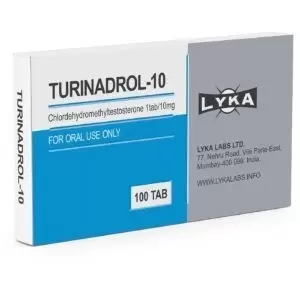 Turinadrol LykaLabs.info 10mg/tab 100 таблеток.