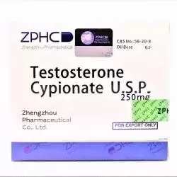 Testosterone Cypionate ZPHC new 250мг\мл 10 ампул