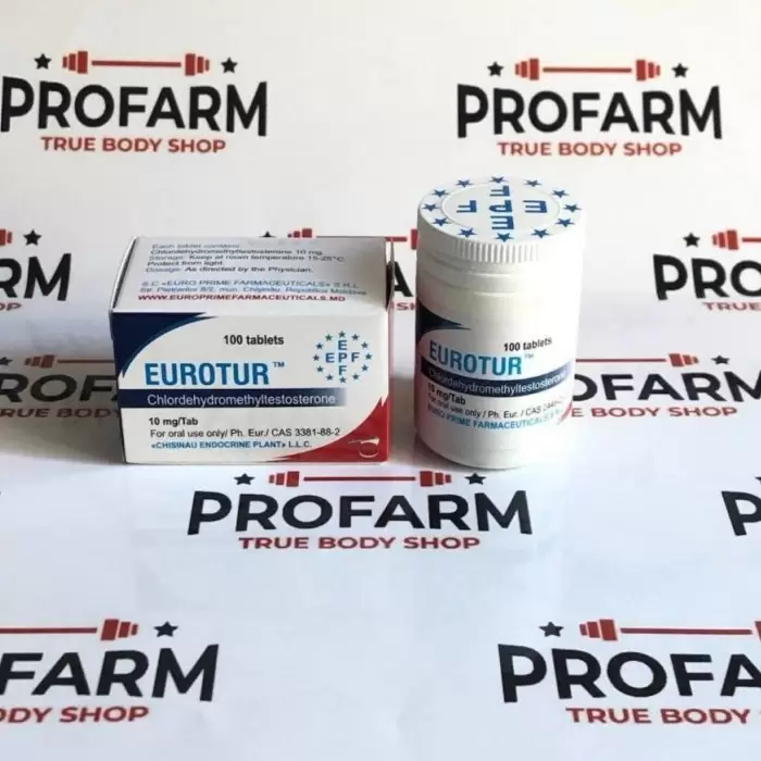 Туринабол EPF EUROTUR 10MG/TAB - ЦЕНА ЗА 100 ТАБ