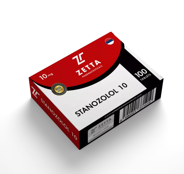 Станозолол ZETTA 10mg/tab - ЦЕНА ЗА100ТАБ