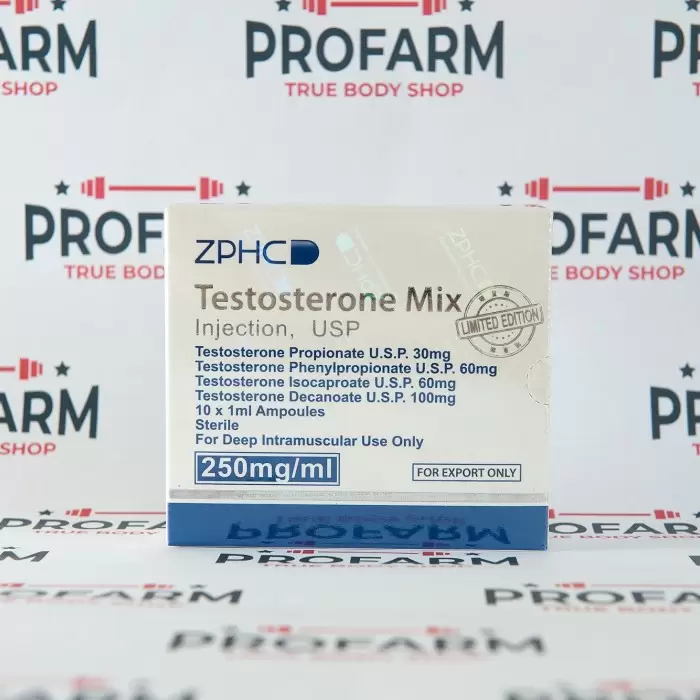 Testosterone Mix  (реплика)  250mg/ml10 ампул по 1мл