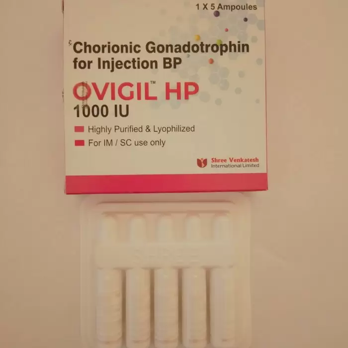 HCG OVIGIL HP 5000ЕД 5х1000IU\VIAL