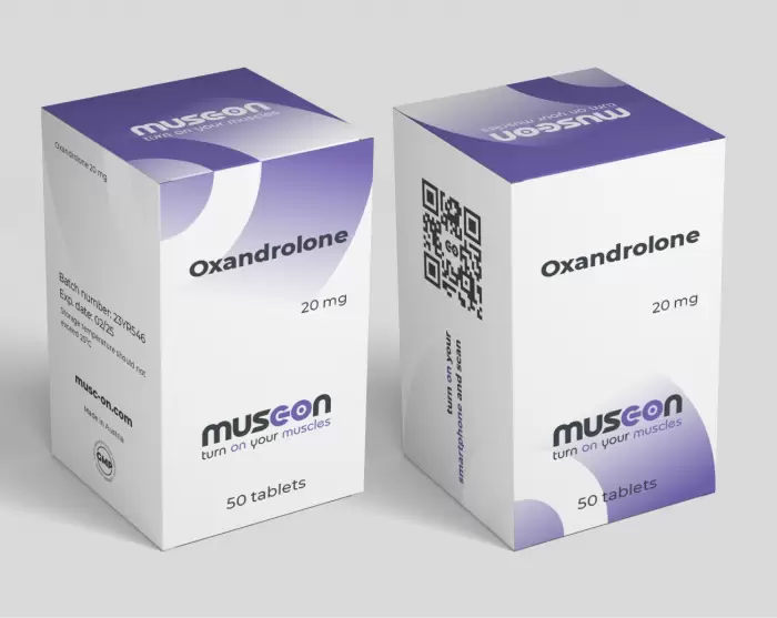 Musc-on Oxandrolone 20 mg/tab цена за 50 таб