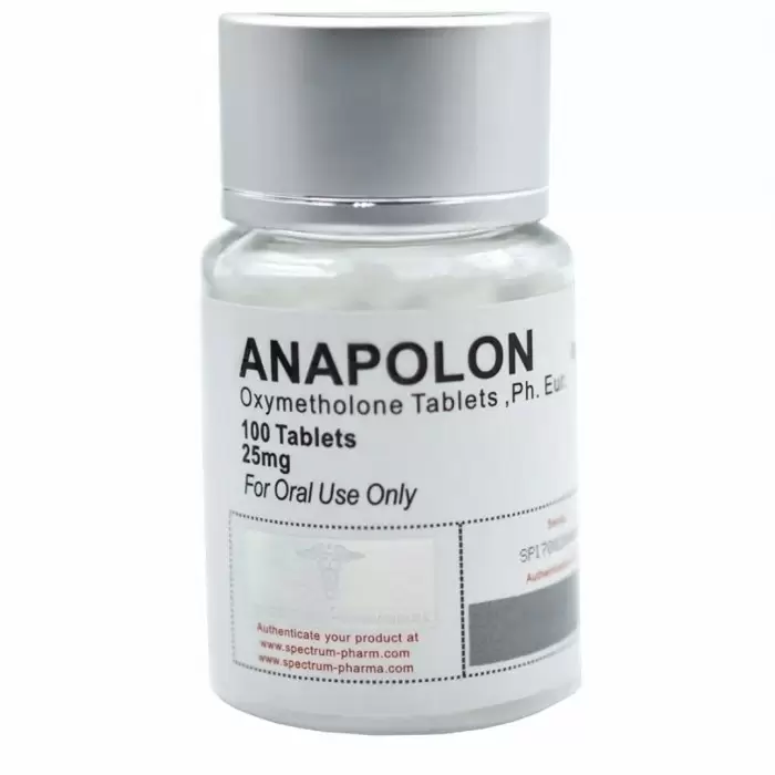 SPECTRUM ANAPOLON 25MG\TAB 100 TAB