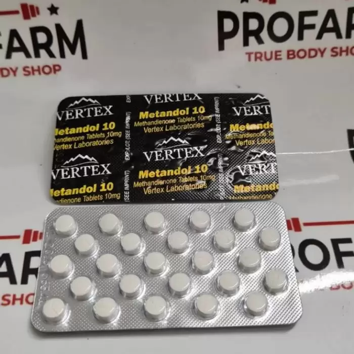 Metandol Vertex - цена за 100таб  (10мг/таб)