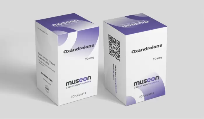 Musc-on Oxandrolone 20 mg/tab цена за 50 таб