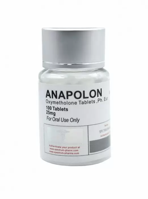 SPECTRUM ANAPOLON 25MG\TAB 100 TAB