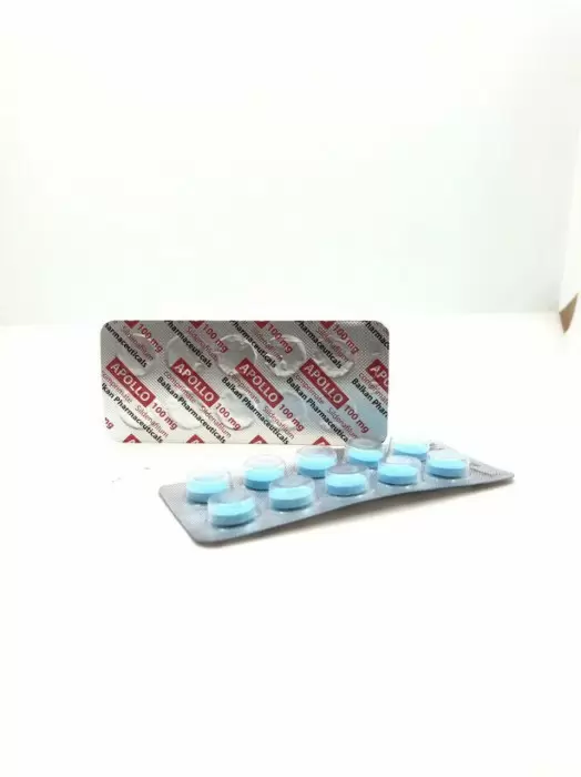 APOLLO 100MG/TAB - ЦЕНА ЗА 10ТАБ